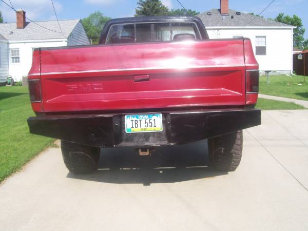 mud truck tailgate